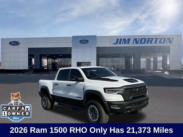 Bright White Clearcoat 2026 RAM 1500 Pickup Truck All-Wheel Drive 8-Speed Automatic