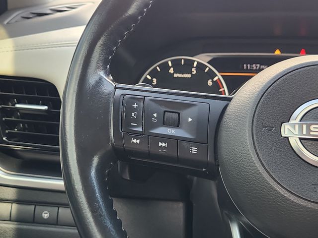 2022 Nissan Rogue SV White at DeMontrond Gulf Freeway