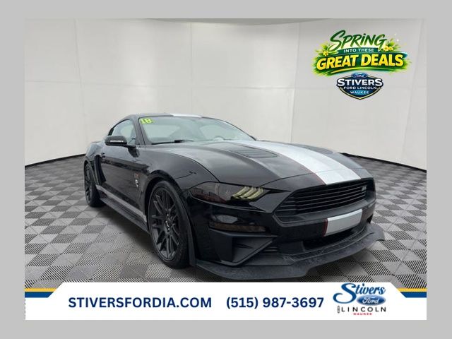 Shadow Black 2018 Ford Mustang GT Premium Coupe RWD Coupe Rear-Wheel Drive Automatic