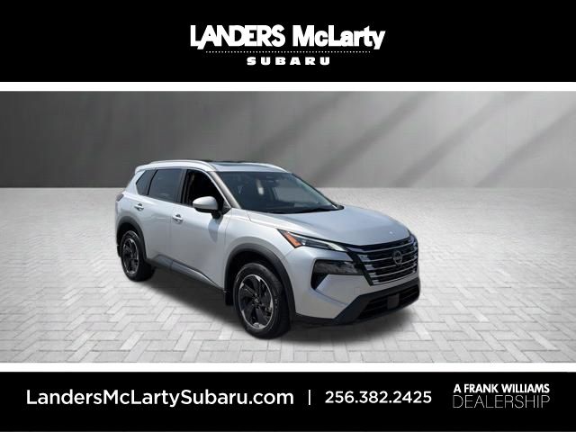 Brilliant Silver Metallic 2024 Nissan Rogue SUV / Crossover Front-Wheel Drive Continuously Variable Transmission