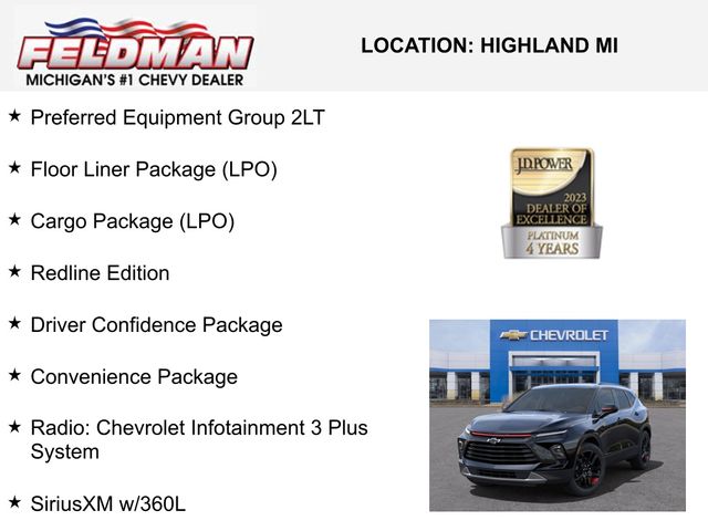 New 2025 Chevrolet Blazer For Sale in Livonia, MI
