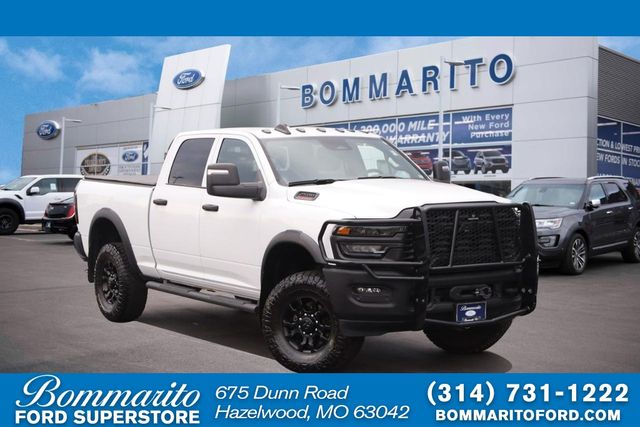 Bright White Clearcoat 2025 RAM 2500 Tradesman Crew Cab 4WD Pickup Truck Four-Wheel Drive 8-Speed Automatic