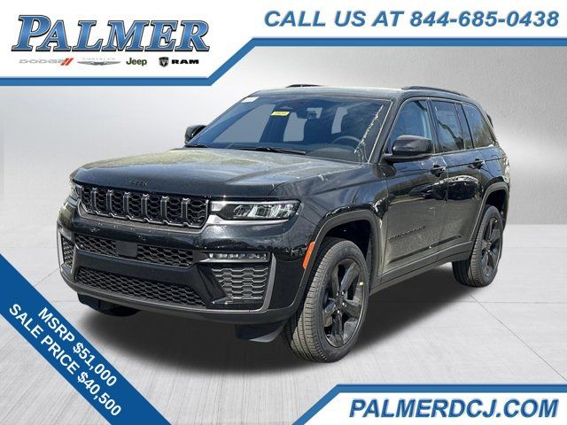 Diamond Black 2026 Jeep Grand Cherokee SUV / Crossover Four-Wheel Drive 8-Speed Automatic