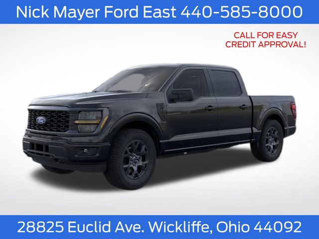 Agate Black Metallic 2026 Ford F-150 Pickup Truck Four-Wheel Drive Automatic