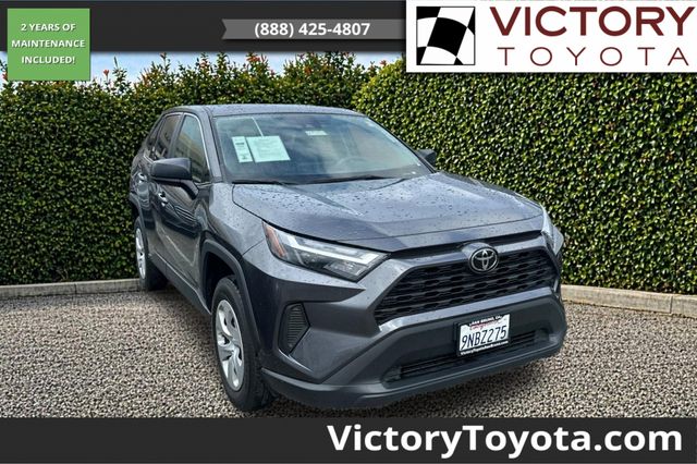 Magnetic Gray Metallic 2024 Toyota RAV4 LE AWD SUV / Crossover All-Wheel Drive 8-Speed Automatic