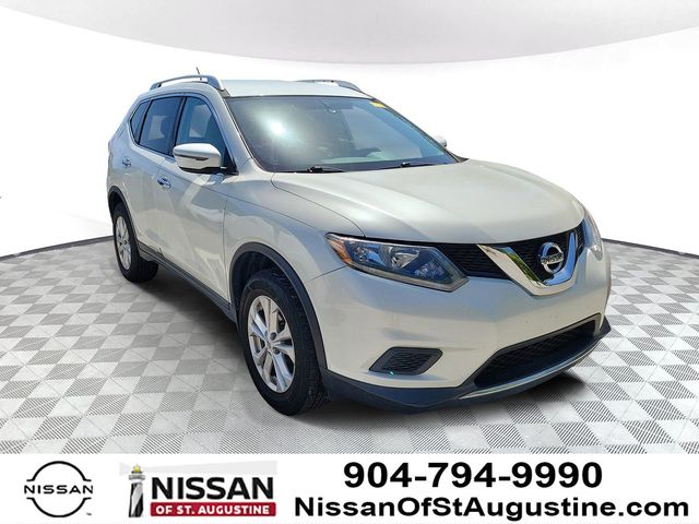 Pearl White 2016 Nissan Rogue SV FWD SUV / Crossover Front-Wheel Drive Continuously Variable Transmission