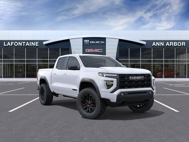 Summit White 2026 GMC Canyon Pickup Truck Four-Wheel Drive 8-Speed Automatic