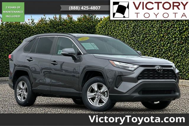 Magnetic Gray Metallic 2025 Toyota RAV4 SUV / Crossover Front-Wheel Drive 8-Speed Automatic