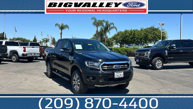Shadow Black 2020 Ford Ranger Lariat SuperCrew RWD Pickup Truck 4X2 Automatic