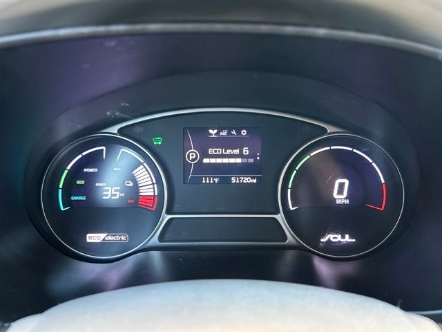 Clear White 2016 Kia Soul EV Wagon  1-Speed Automatic