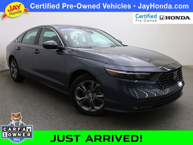 Meteorite Gray Metallic 2024 Honda Accord Sedan Front-Wheel Drive Continuously Variable Transmission