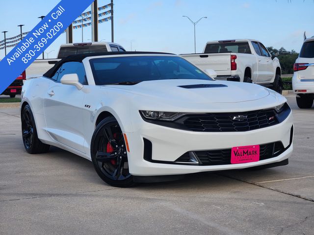 Summit White 2023 Chevrolet Camaro Convertible Rear-Wheel Drive Automatic