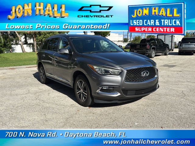 Gray (Graphite Shadow) 2017 INFINITI QX60 SUV / Crossover Front-Wheel Drive Continuously Variable Transmission