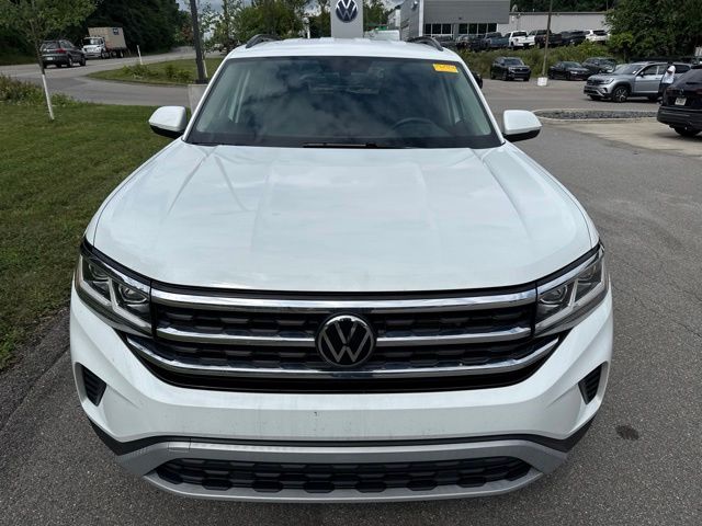 2023 Volkswagen Atlas 2.0T SE White at Sutliff Volkswagen