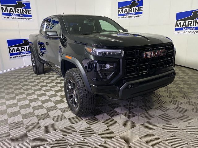Onyx Black 2024 GMC Canyon Elevation Crew Cab RWD Pickup Truck 4X2 8-Speed Automatic
