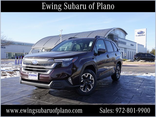 Dark Mahogany Pearl 2026 Subaru Forester Crossover AWD SUV / Crossover All-Wheel Drive Continuously Variable Transmission