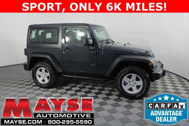 Rhino Clearcoat 2016 Jeep Wrangler Sport 4WD SUV / Crossover Four-Wheel Drive 5-Speed Automatic