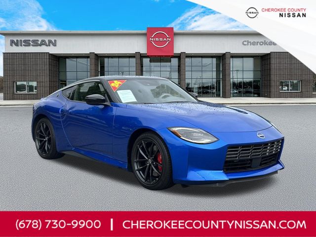 Blue Metallic 2024 Nissan Z Performance RWD Coupe Rear-Wheel Drive 9-Speed Automatic