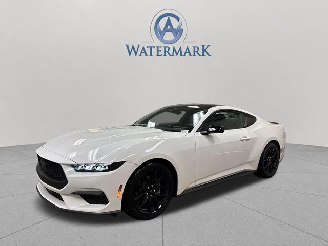 Oxford White 2025 Ford Mustang Coupe Rear-Wheel Drive Automatic