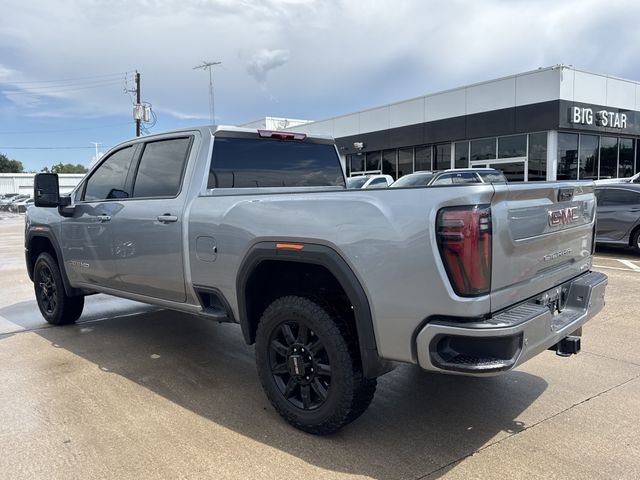 2025 GMC Sierra 2500HD AT4 Silver at Bayway Cadillac of The Woodlands