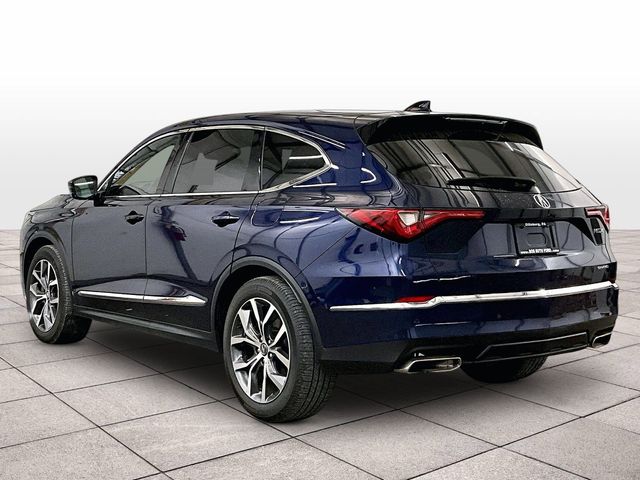 2022 Acura MDX Technology Blue at Spitzer Acura