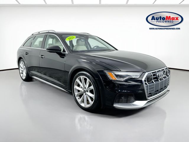 Mythos Black Metallic 2021 Audi A6 Allroad Sedan All-Wheel Drive 7-Speed Automatic