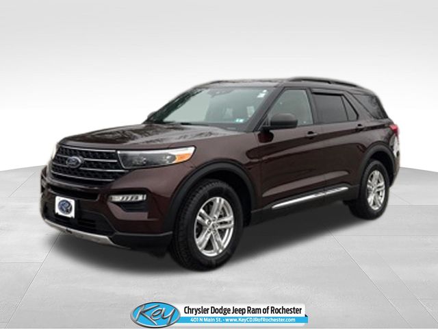Red (Copper) 2020 Ford Explorer XLT AWD SUV / Crossover All-Wheel Drive Automatic