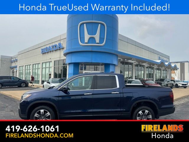 Black (Obsidian Blue Pearl) 2018 Honda Ridgeline Pickup Truck All-Wheel Drive 6-Speed Automatic