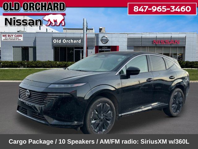 Super Black 2025 Nissan Murano Platinum AWD SUV / Crossover All-Wheel Drive 9-Speed Automatic