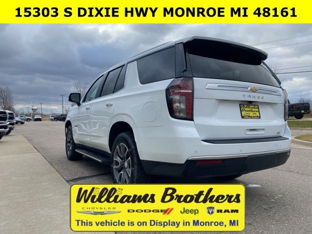 2022 Chevrolet Tahoe LT - Summit White exterior view 7