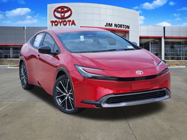 Red 2027 Toyota Prius Hatchback Front-Wheel Drive Continuously Variable Transmission