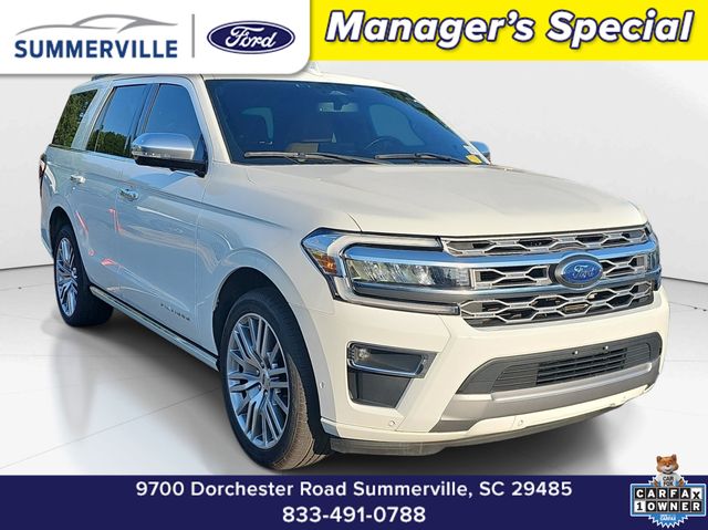 Star White Metallic Tri-Coat 2022 Ford Expedition SUV / Crossover 4X2 Automatic