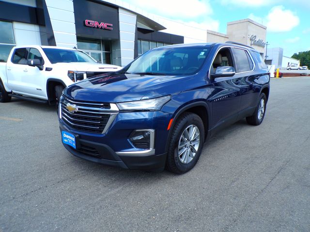 Blue Metallic 2023 Chevrolet Traverse SUV / Crossover Four-Wheel Drive 9-Speed Automatic