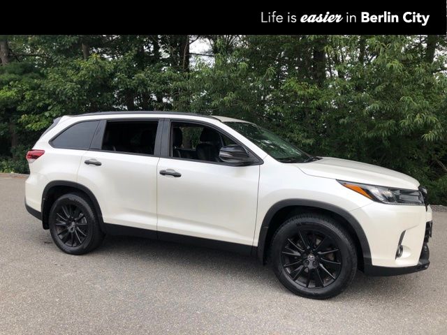 White (Blizzard Pearl) 2019 Toyota Highlander SUV / Crossover All-Wheel Drive 8-Speed Automatic