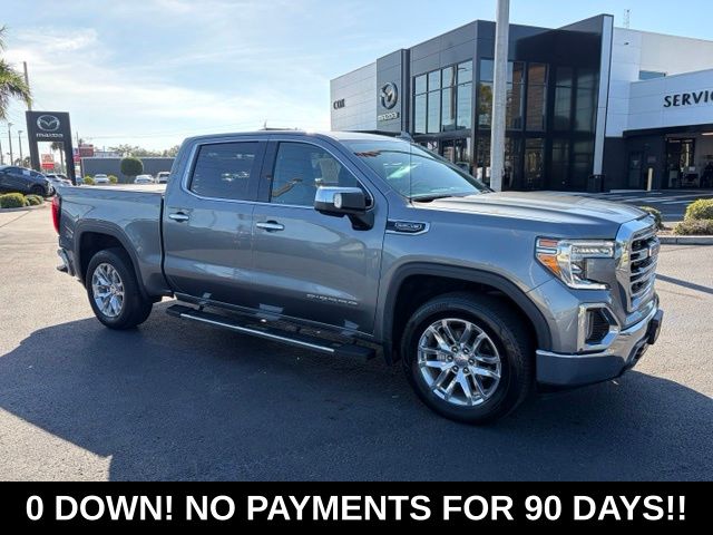 Gray (Steel Metallic) 2021 GMC Sierra 1500 Pickup Truck 4X2 8-Speed Automatic