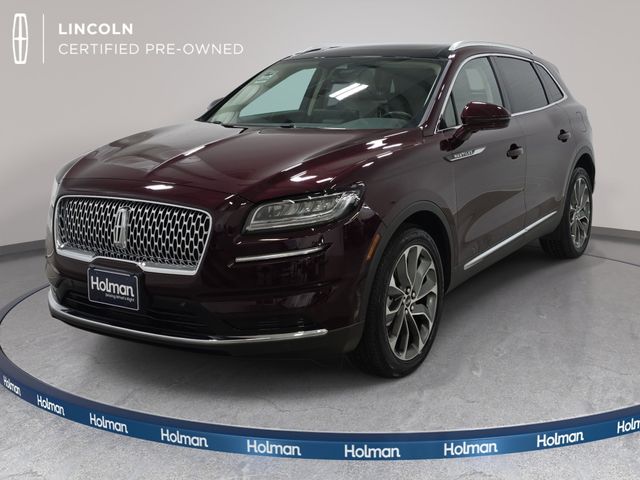 Red (Burgundy) 2022 Lincoln Nautilus Reserve FWD SUV / Crossover Front-Wheel Drive 8-Speed Automatic