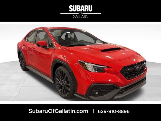 Red 2026 Subaru WRX Premium AWD Sedan All-Wheel Drive 6-Speed Manual
