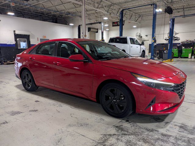 Calypso Red 2023 Hyundai Elantra Sedan Front-Wheel Drive Continuously Variable Transmission