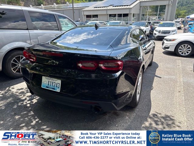 Black 2023 Chevrolet Camaro Coupe Rear-Wheel Drive 8-Speed Automatic