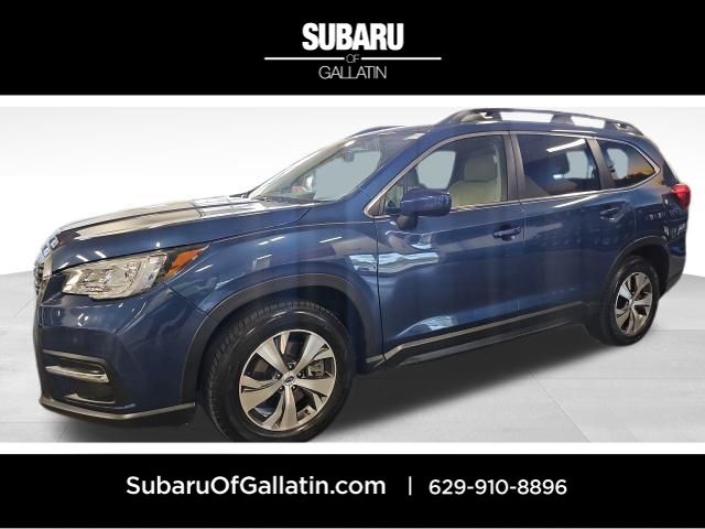 Abyss Blue Pearl 2019 Subaru Ascent Premium 8-Passenger AWD SUV / Crossover All-Wheel Drive Continuously Variable Transmission