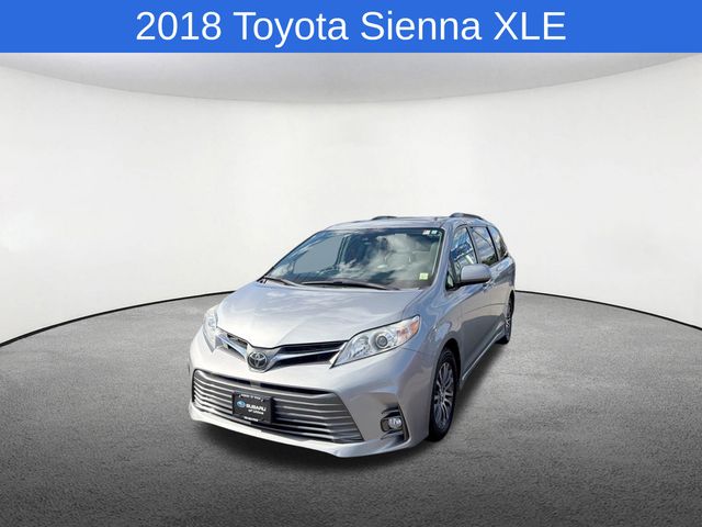 Silver Sky Metallic 2018 Toyota Sienna Minivan Front-Wheel Drive 8-Speed Automatic