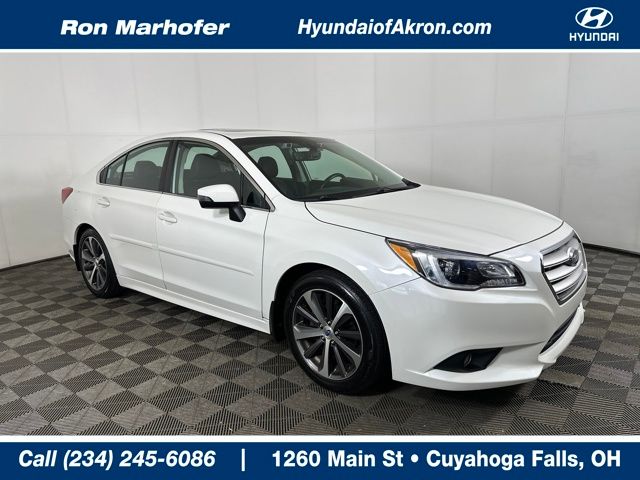 Crystal White Pearl 2017 Subaru Legacy 2.5i Limited AWD Sedan All-Wheel Drive Continuously Variable Transmission