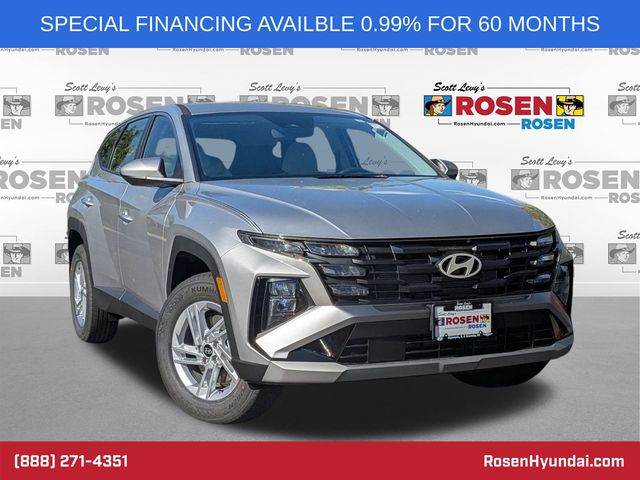 Shimmering Silver 2026 Hyundai Tucson SUV / Crossover All-Wheel Drive 8-Speed Automatic