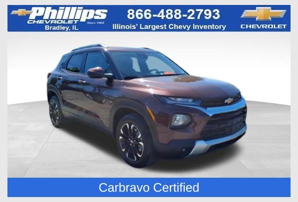 Mahogany Red Metallic 2023 Chevrolet Trailblazer SUV / Crossover Front-Wheel Drive Continuously Variable Transmission