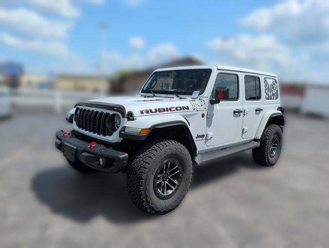 Bright White Clearcoat 2024 Jeep Wrangler SUV / Crossover Four-Wheel Drive 8-Speed Automatic