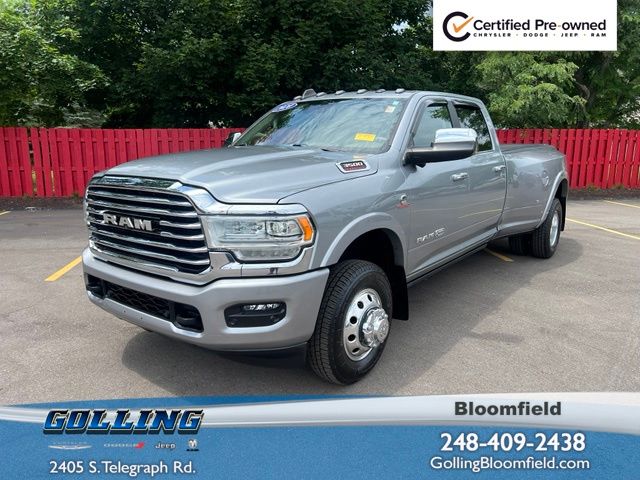 Billet Silver Metallic Clearcoat 2020 RAM 3500 Pickup Truck Four-Wheel Drive 6-Speed Automatic