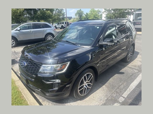 Shadow Black 2018 Ford Explorer SUV / Crossover All-Wheel Drive 6-Speed Automatic