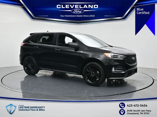 Black Metallic 2024 Ford Edge SUV / Crossover All-Wheel Drive 8-Speed Automatic
