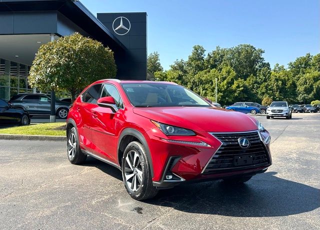 Matador Red Mica 2020 Lexus NX Hybrid SUV / Crossover All-Wheel Drive Continuously Variable Transmission