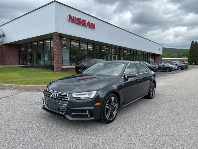 Gray Metallic 2017 Audi A4 2.0T quattro Premium Plus AWD Sedan All-Wheel Drive 7-Speed Automatic